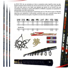 Cana NBS ROCK FISH R10X 7 Mts 10-120 gr FLOAT ( BOIA )